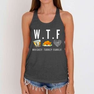 Whiskey Turkey Family Women's Knotted Racerback Tank