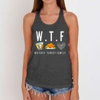 Whiskey Turkey Family Women's Knotted Racerback Tank