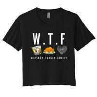 Whiskey Turkey Family Women's Crop Top Tee