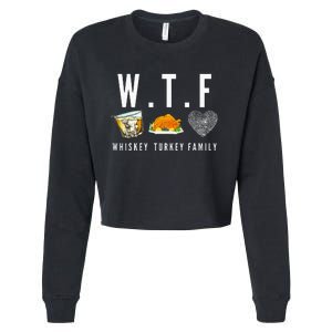 Whiskey Turkey Family Cropped Pullover Crew