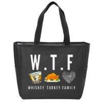 Whiskey Turkey Family Zip Tote Bag