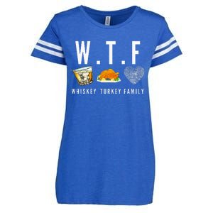 Whiskey Turkey Family Enza Ladies Jersey Football T-Shirt