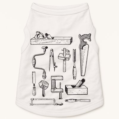 Woodworking Tools For Carpenters And Woodworkers Gift Men Doggie Tank
