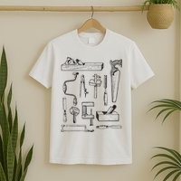 Woodworking Tools For Carpenters And Woodworkers Gift Men T-Shirt