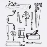 Woodworking Tools For Carpenters And Woodworkers Gift Men Sustainable Bucket Hat