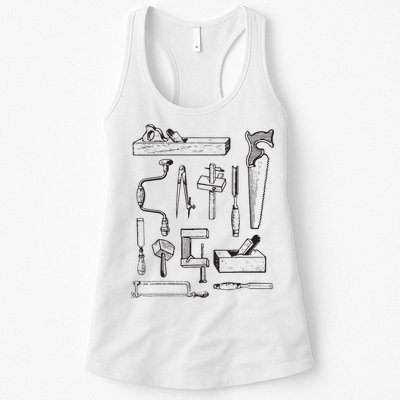 Woodworking Tools For Carpenters And Woodworkers Gift Men Womens Tank Top