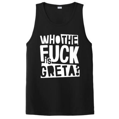 Who The Fuck Is Greta PosiCharge Competitor Tank