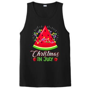 Watermelon Tree Funny Christmas In July Beach Summer PosiCharge Competitor Tank