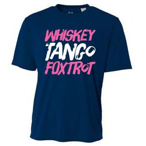 Whiskey Tango Foxtrot Funny Whiskey Gift Shirts Cooling Performance Crew T-Shirt