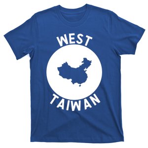 West Taiwan Funny China Map Cute Gift T-Shirt