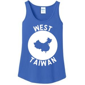 West Taiwan Funny China Map Cute Gift Ladies Essential Tank