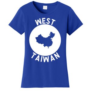 West Taiwan Funny China Map Cute Gift Women's T-Shirt