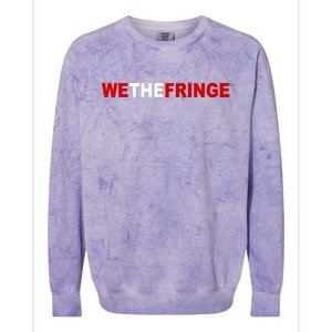 We The Fringe Canadian Truckers Colorblast Crewneck Sweatshirt