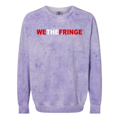 We The Fringe Canadian Truckers Colorblast Crewneck Sweatshirt