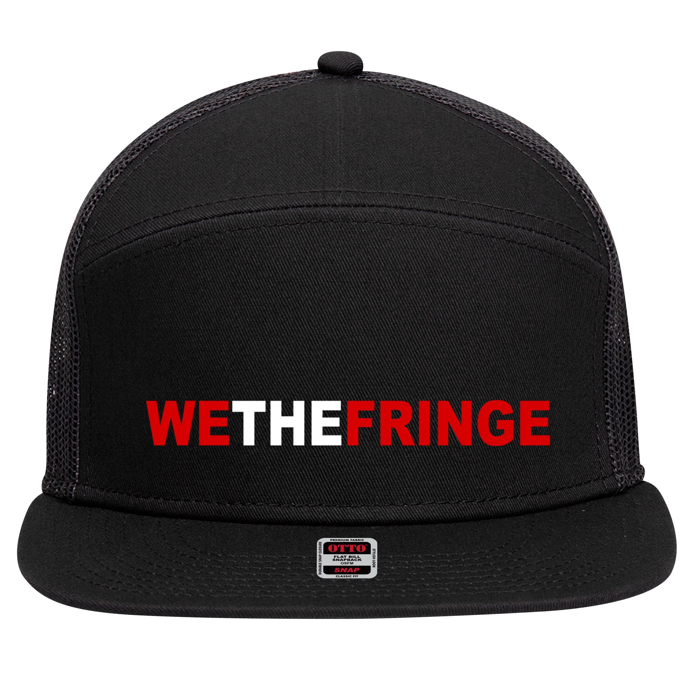 We The Fringe Canadian Truckers 7 Panel Mesh Trucker Snapback Hat