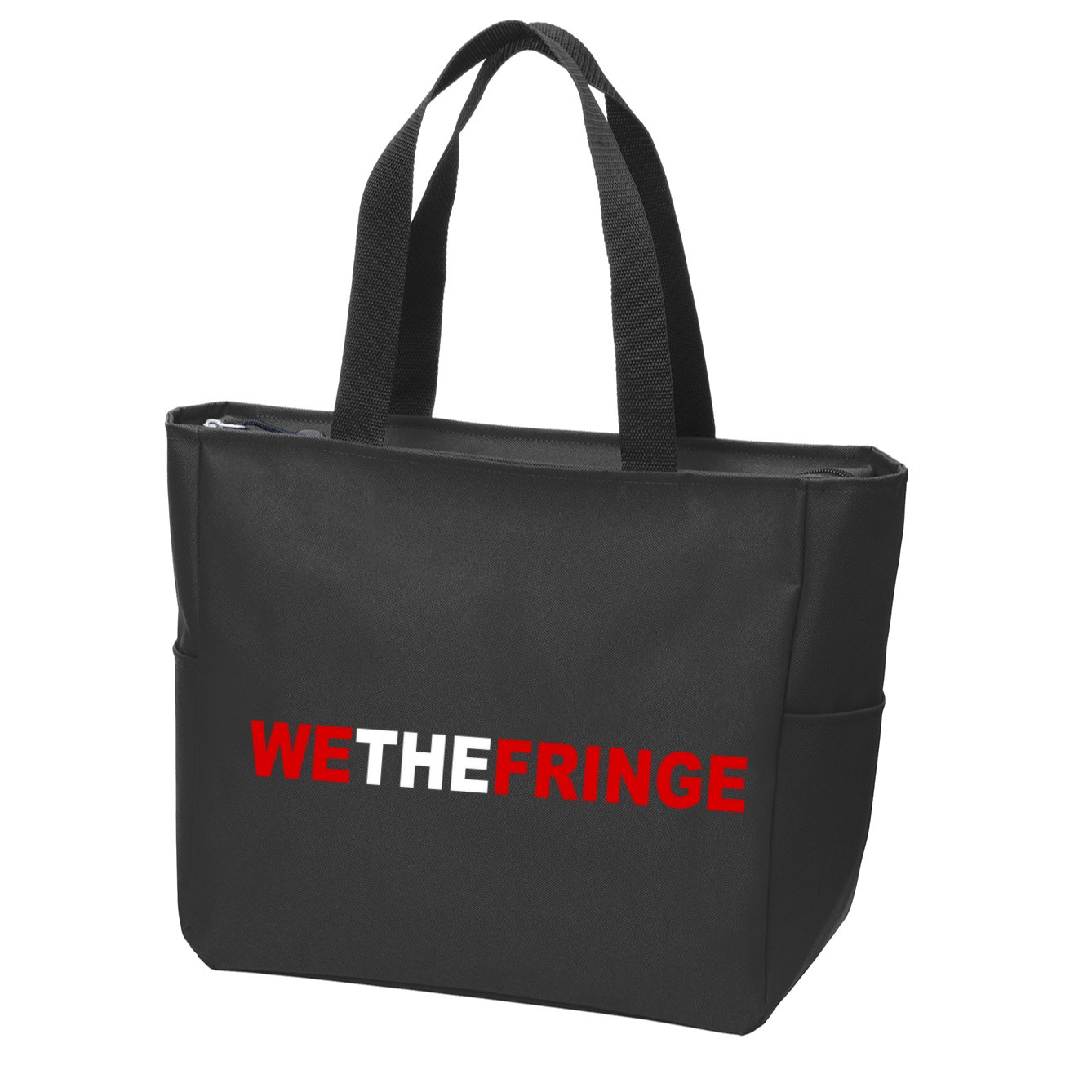 We The Fringe Canadian Truckers Zip Tote Bag