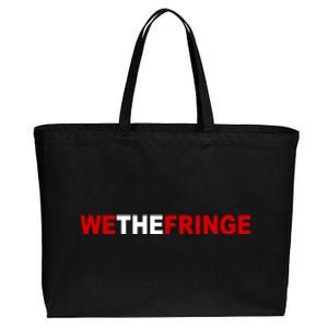 We The Fringe Canadian Truckers Cotton Canvas Jumbo Tote