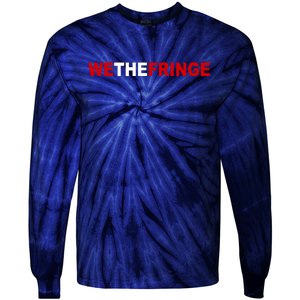 We The Fringe Canadian Truckers Tie-Dye Long Sleeve Shirt