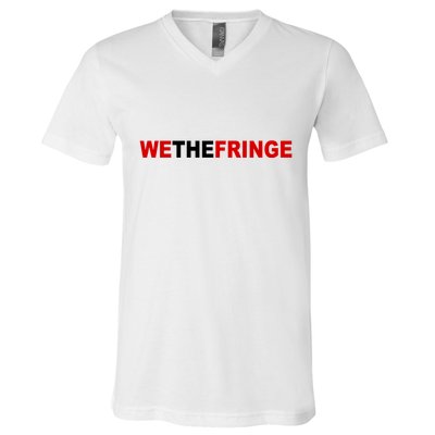 We The Fringe Canadian Truckers V-Neck T-Shirt