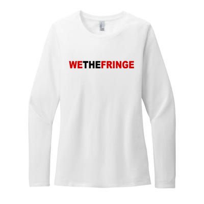 We The Fringe Canadian Truckers Womens CVC Long Sleeve Shirt