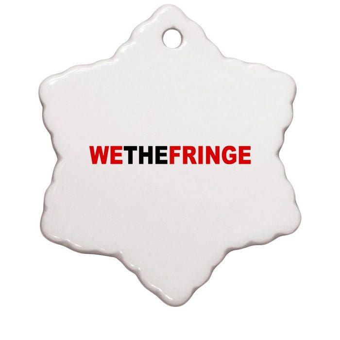 We The Fringe Canadian Truckers Ceramic Star Ornament