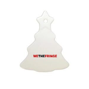 We The Fringe Canadian Truckers Ceramic Tree Ornament