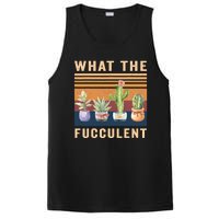 What The Fucculent Cactus Succulents Plants Gardening Gift PosiCharge Competitor Tank