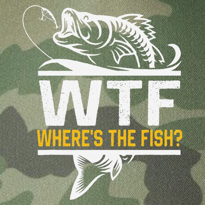 Wheres The Fish Wtf Funny Fishing Legacy Tie Dye Trucker Hat