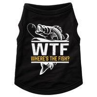 Wheres The Fish Wtf Funny Fishing Doggie Tank
