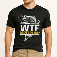 Wheres The Fish Wtf Funny Fishing Performance Shirt