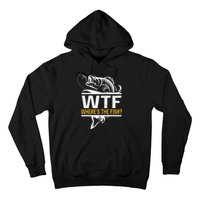 Wheres The Fish Wtf Funny Fishing Hoodie