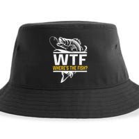 Wheres The Fish Wtf Funny Fishing Sustainable Bucket Hat