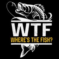 Wheres The Fish Wtf Funny Fishing 16 in Basic Backpack