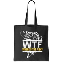 Wheres The Fish Wtf Funny Fishing Bag