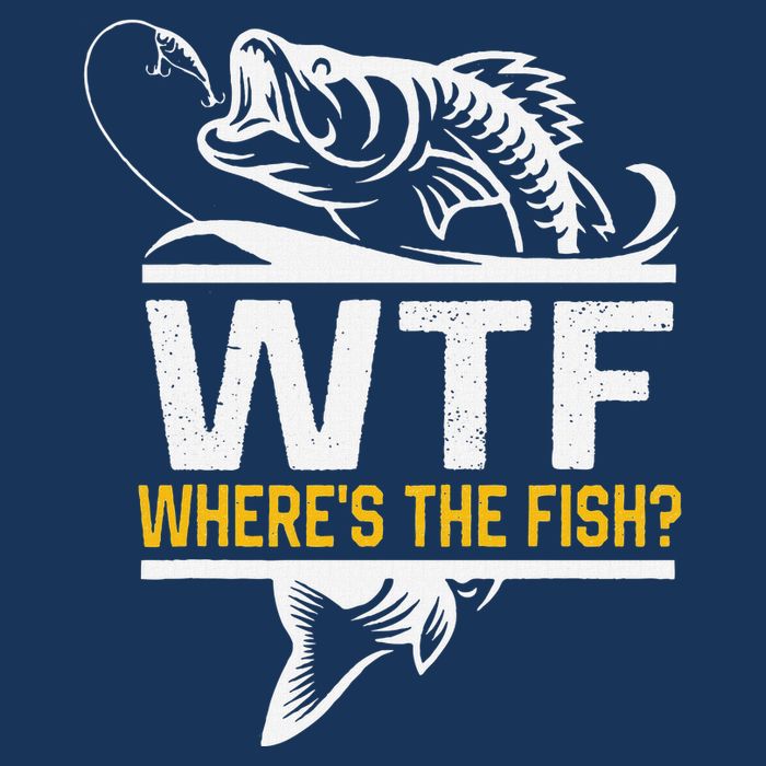 Wheres The Fish Wtf Funny Fishing Infant Baby Jersey Bodysuit