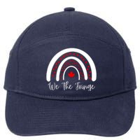 We The Fringe Funny Meme Truckers Freedom Minority 7-Panel Snapback Hat