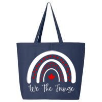 We The Fringe Funny Meme Truckers Freedom Minority 25L Jumbo Tote