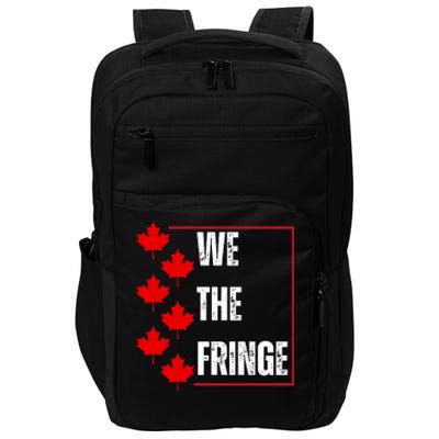 We The Fringe Canadian Leaf Flag Impact Tech Backpack