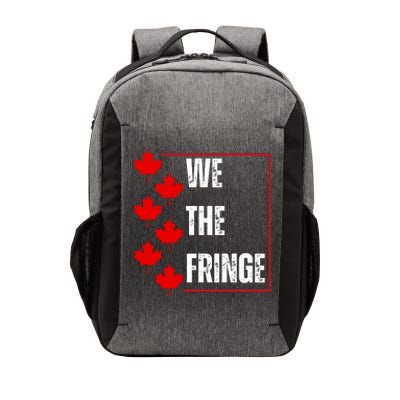 We The Fringe Canadian Leaf Flag Vector Backpack