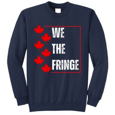 We The Fringe Canadian Leaf Flag Sweatshirt