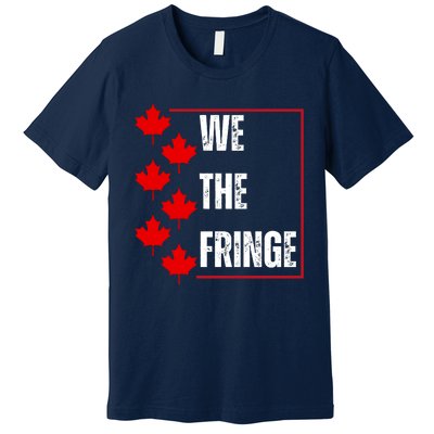 We The Fringe Canadian Leaf Flag Premium T-Shirt