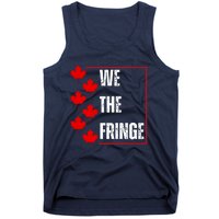 We The Fringe Canadian Leaf Flag Tank Top