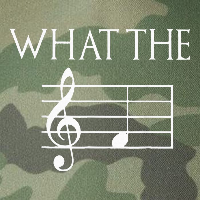 What The F Musical Note Legacy Tie Dye Trucker Hat