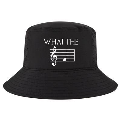 What The F Musical Note Cool Comfort Performance Bucket Hat