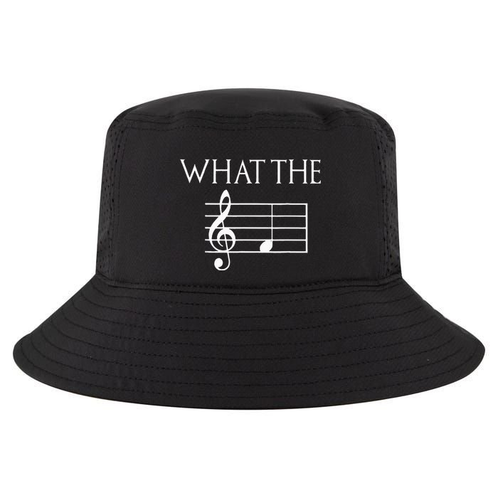 What The F Musical Note Cool Comfort Performance Bucket Hat