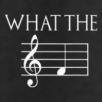 What The F Musical Note Cool Comfort Performance Bucket Hat