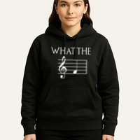 What The F Musical Note Hoodie