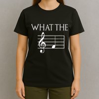 What The F Musical Note T-Shirt