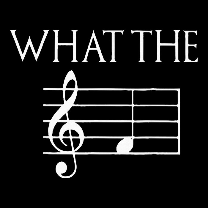 What The F Musical Note Button