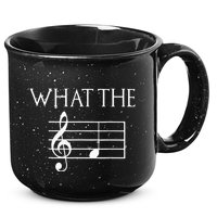 What The F Musical Note 15oz Campfire Ceramic Mug